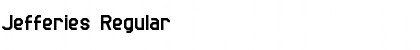 Download Jefferies Font Download Jefferies Font