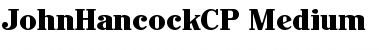 Download JohnHancockCP Font Download JohnHancockCP Font
