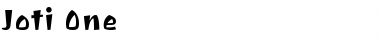 Download Joti One Font Download Joti One Font