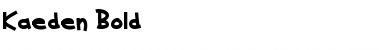 Download Kaeden Font Download Kaeden Font