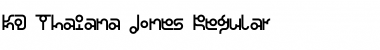 Download KD Thaiana Jones Font Download KD Thaiana Jones Font