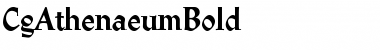 Download CgAthenaeumBold Font Download CgAthenaeumBold Font