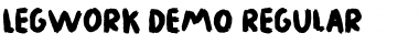 Download Legwork DEMO Font Download Legwork DEMO Font