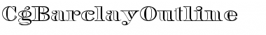 Download CgBarclayOutline Font Download CgBarclayOutline Font