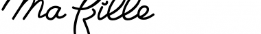 Download Ma Fille Font Download Ma Fille Font