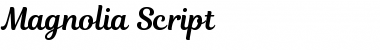 Download Magnolia Script Font Download Magnolia Script Font