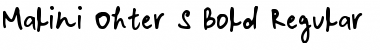 Download Malini Ohter S Bold Font Download Malini Ohter S Bold Font