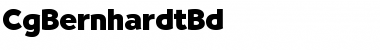 Download CgBernhardtBd Font Download CgBernhardtBd Font