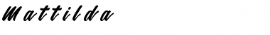 Download Mattilda Font Download Mattilda Font