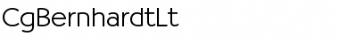 Download CgBernhardtLt Font Download CgBernhardtLt Font
