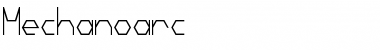 Download Mechanoarc Font Download Mechanoarc Font