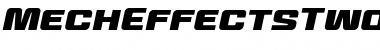 Download MechEffects Two BB Font Download MechEffects Two BB Font