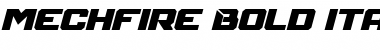 Download Mechfire Font Download Mechfire Font