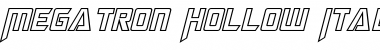 Download Megatron Hollow Font Download Megatron Hollow Font