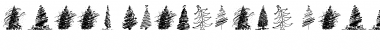 Download Merry Christmas Trees Font Download Merry Christmas Trees Font