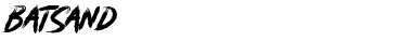 Download Batsand Font Download Batsand Font