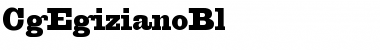 Download CgEgizianoBl Font Download CgEgizianoBl Font
