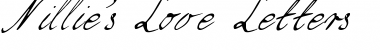 Download Nillie's Love Letters Font Download Nillie's Love Letters Font