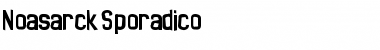 Download Noasarck Sporadico Font Download Noasarck Sporadico Font
