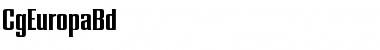 Download CgEuropaBd Font Download CgEuropaBd Font