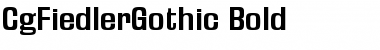 Download CgFiedlerGothic Font Download CgFiedlerGothic Font