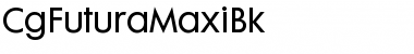 Download CgFuturaMaxiBk Font Download CgFuturaMaxiBk Font