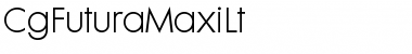 Download CgFuturaMaxiLt Font Download CgFuturaMaxiLt Font