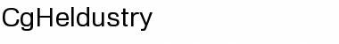 Download CgHeldustry Font Download CgHeldustry Font