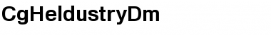 Download CgHeldustryDm Font Download CgHeldustryDm Font