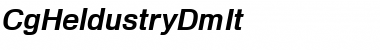 Download CgHeldustryDmIt Font Download CgHeldustryDmIt Font