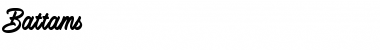 Download Battams Font Download Battams Font