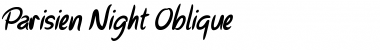 Download Parisien Night Font Download Parisien Night Font