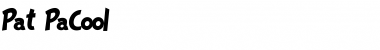 Download Pat PaCool Font Download Pat PaCool Font