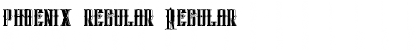 Download phoenix regular Font Download phoenix regular Font