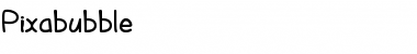 Download Pixabubble Font Download Pixabubble Font