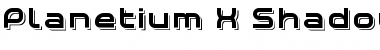 Download Planetium-X Shadowed Demo Font Download Planetium-X Shadowed Demo Font