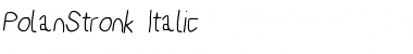 Download PolanStronk Font Download PolanStronk Font