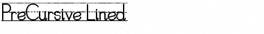 Download PreCursive Font Download PreCursive Font