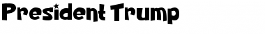Download President Trump Font Download President Trump Font