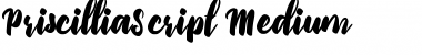 Download Priscillia Script Font Download Priscillia Script Font