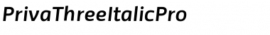 Download PrivaThreeItalicPro Font Download PrivaThreeItalicPro Font