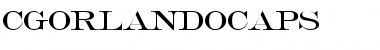 Download CgOrlandoCaps Font Download CgOrlandoCaps Font