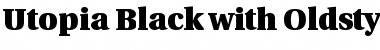 Download Utopia BlackOsF Font Download Utopia BlackOsF Font