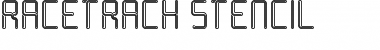 Download Racetrack Stencil Font Download Racetrack Stencil Font