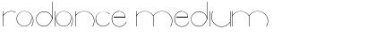 Download radiance Font Download radiance Font