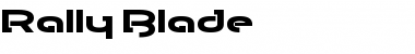 Download Rally Blade Font Download Rally Blade Font