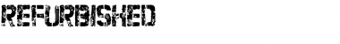 Download refurbished Font Download refurbished Font