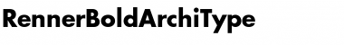 Download RennerBold Font Download RennerBold Font