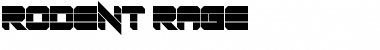 Download Rodent Rage Font Download Rodent Rage Font