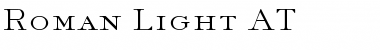 Download Roman Light AT Font Download Roman Light AT Font